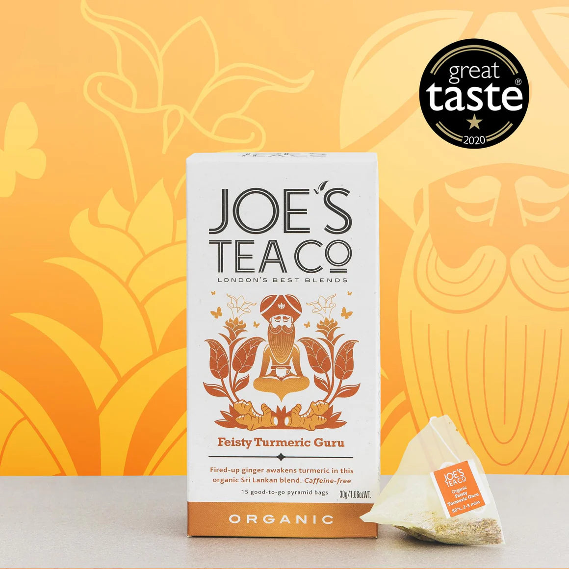 Feisty Turmeric Guru Tea Bags